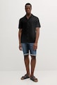 Karl Lagerfeld pantaloni scurți jeans 552833.265820 bleumarin SS25
