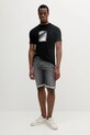 Karl Lagerfeld szorty jeansowe 552833.265820 szary SS25