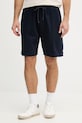 United Colors of Benetton szorty dresowe męskie bawełniane granatowy 342ZU900X