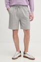 United Colors of Benetton szorty dresowe męskie bawełniane szary 342ZU900X