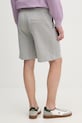 Odzież United Colors of Benetton szorty dresowe męskie bawełniane 342ZU900X szary
