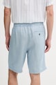 Одежда Льняные шорты United Colors of Benetton 4AGHU900Z голубой