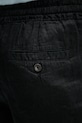 Σορτς από λινό United Colors of Benetton μαύρο 4AGHU900Z