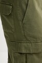 United Colors of Benetton pantaloni scurți din amestec de in verde 4V3EU900V
