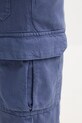 United Colors of Benetton pantaloni scurți din amestec de in albastru 4V3EU900V