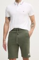 Шорты Alpha Industries трикотаж зелёный 156367