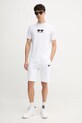 Karl Lagerfeld pantaloni scurti din bumbac 552917.705400 alb SS25