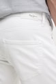 Pepe Jeans szorty SLIM GYMDIGO SHORT TRACK biały PM801075TC8