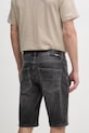 Odzież Pepe Jeans szorty jeansowe SLIM GYMDIGO SHORT TRACK PM801075UN2 szary