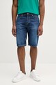 Джинсові шорти Pepe Jeans RELAXED SHORT CALLEN бавовна темно-синій PM801079IC2