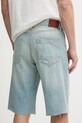 Îmbrăcăminte Pepe Jeans pantaloni scurti din bumbac BERMUDA SHORT TINT PM801171 albastru