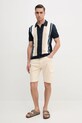 Pepe Jeans szorty GYMDIGO FIVE POCKETS CARGO SHORT PM801177 beżowy SS25