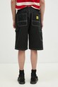 Îmbrăcăminte ICECREAM pantaloni scurti jeans Canvas Carpenter Shorts ICW002 negru