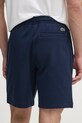 Îmbrăcăminte Lacoste pantaloni scurti din bumbac GH0990 bleumarin