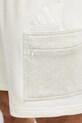 adidas pantaloni scurți din bumbac ALL SZN CB Colorblock bej JN9483