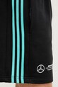 adidas pantaloni scurti din bumbac x Mercedes negru JV5429
