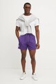 adidas Originals pantaloni scurți REAL ICON SHO JF2586 violet SS25