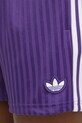 adidas Originals pantaloni scurți REAL ICON SHO violet JF2586