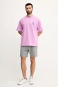 Hummel pantaloni scurți 227642 gri SS25