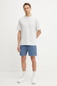 Bavlněné šortky Reebok Classic 100214086 modrá SS25
