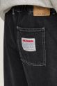 American Vintage szorty jeansowe czarny MYOP09BE25