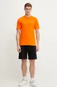 Βαμβακερό σορτσάκι adidas Originals Trefoil JP2684 μαύρο SS25