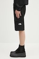 The North Face pantaloni scurți outdoor Horizon NF0A824D4H01 negru SS25