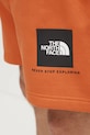 The North Face szorty Nuptse Regular pomarańczowy NF0A8C1J6D21