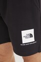 The North Face pantaloni scurti Nuptse Regular negru NF0A8C1JKY41