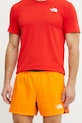 The North Face szorty sportowe Breeze tkanina pomarańczowy NF0A892N58B1