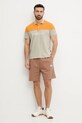 The North Face pantaloni scurti Essential Relaxed NF0A8C2G6IH1 maro SS25