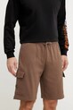 Βαμβακερό σορτσάκι The North Face βαμβάκι καφέ NF0A8C2Z1OI1