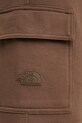 Βαμβακερό σορτσάκι The North Face καφέ NF0A8C2Z1OI1