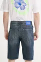Oblečenie Rifľové krátke nohavice Hugo Blue 50534641 tmavomodrá