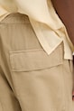 BARENA VENEZIA szorty bawełniane Camicia Mola zielony PAU5096.2763