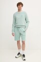 Бавовняні шорти ZADIG&VOLTAIRE JMBS00005.24W.305 бірюзовий SS25