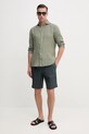 ZADIG&VOLTAIRE pantaloni scurți din in WMBS01061.310 gri SS25