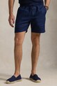 Polo Ralph Lauren szorty lniane 710958586 granatowy SS25