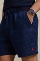 Polo Ralph Lauren szorty lniane granatowy 710958586