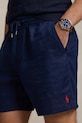 Polo Ralph Lauren pantaloni scurți din in bleumarin 710958586