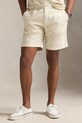 Pamučne kratke hlače Polo Ralph Lauren Flat Front 710958587 bež SS25