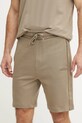 HUGO pantaloni scurți din bumbac bumbac verde 50540936