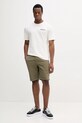 Barbour pantaloni scurți Washed Twill Chino Short MST0053 verde SS25