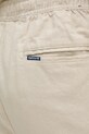 Barbour pantaloni scurți din in Cotton Linen Relaxed Short bej MST0056