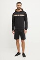 BOSS pantaloni scurți din bumbac 50540630 negru SS25