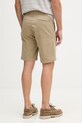 Oblečení BOSS Orange chino šortky pánské bavlněné s elastanem 50536723 béžová