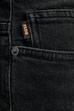 BOSS Orange pantaloni scurti jeans negru 50540271
