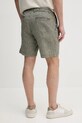 Oblečení Lněné kraťasy BOSS 50538016 zelená