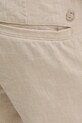 BOSS pantaloni scurti din in bej 50538016