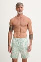 Oakley szorty kąpielowe męskie CANARY PALMS zielony FOA405399